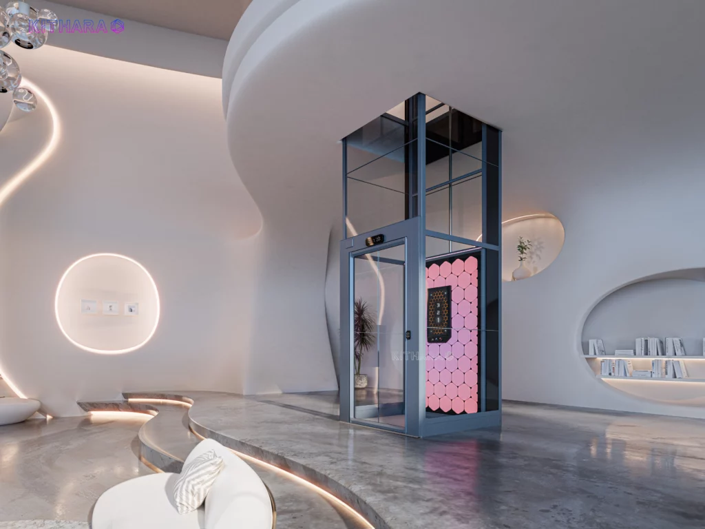 Vách kính trong suốt giúp mở rộng không gian và tối ưu ánh sáng tự nhiên