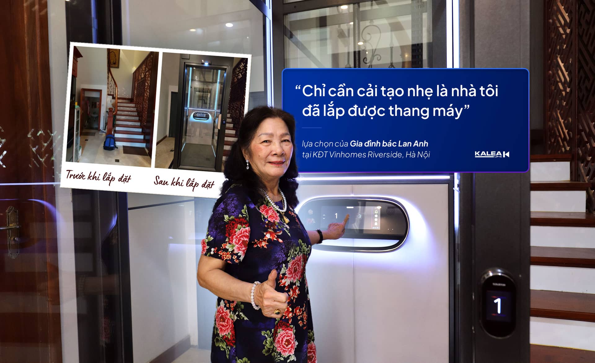 Thang máy gia đình Kalea